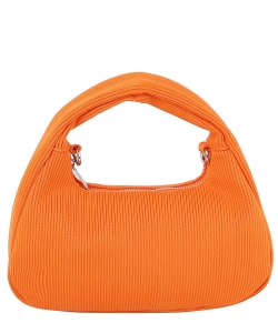 Fashion Corduroy Shoulder Bag Hobo LHU521-Z ORANGE